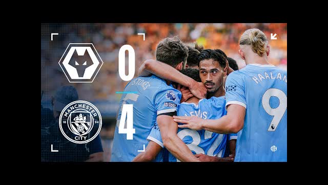 HIGHLIGHTS! Wolves 0-4 Man City | Haaland (2), Reijnders & Cherki goals!