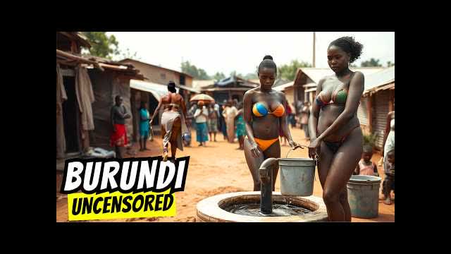 This Is Life In BURUNDI, The Poorest COUNTRY In The WORLD Where Bicycle is Luxury