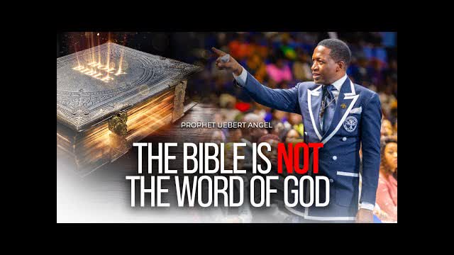 The Bible ? Is NOT ❌ The Word Of God? | Prophet Uebert Angel