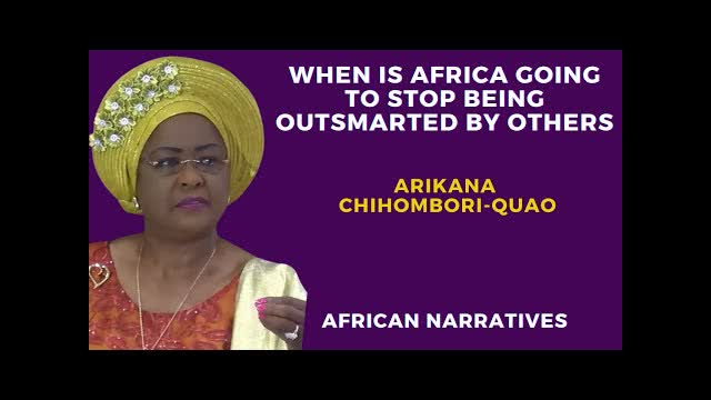 Why Is Africa Still Looking To The West For Approval | Dr. Arikana Chihombori-Quao