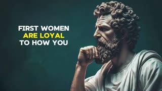 Women Don't Care What You Do For Them... They Are Loyal to One Thing Only! _ Stoicism