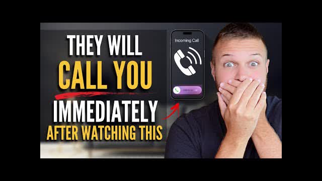 They Will Call You Immediately After Doing this Powerful 3 Minute Technique - TRY IT!