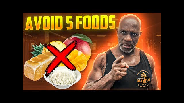 AVOID THESE 5 FOODS TO LOSE BODY FAT FAST