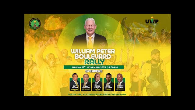 UWP National Rally: William Peter Boulevard