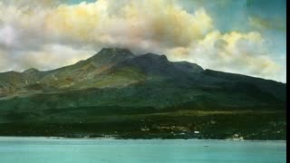 30,000 People Killed, Only One Survivor in Martinique 1902: Volcano Eruption Of Mount Pelee.