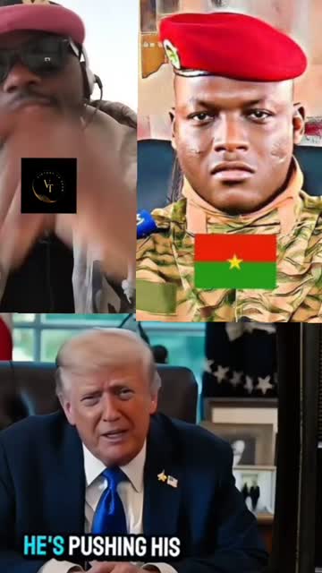 Captain Ibrahim Traore VS  Donald trump