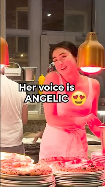 PIZZA GIRL is an Opera Singer? ?